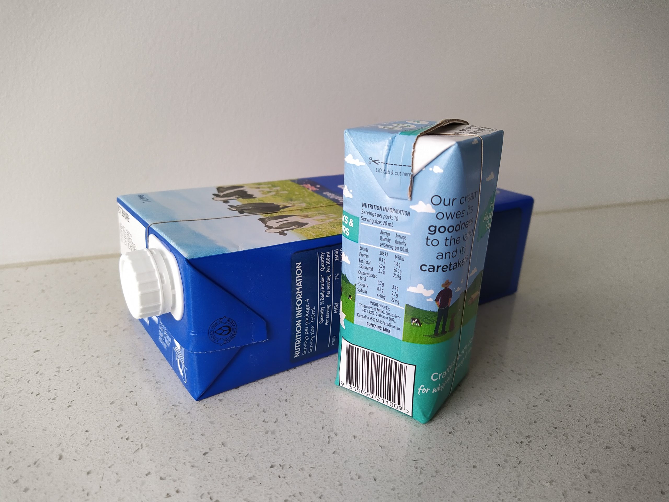 Which bin for long-life cartons?