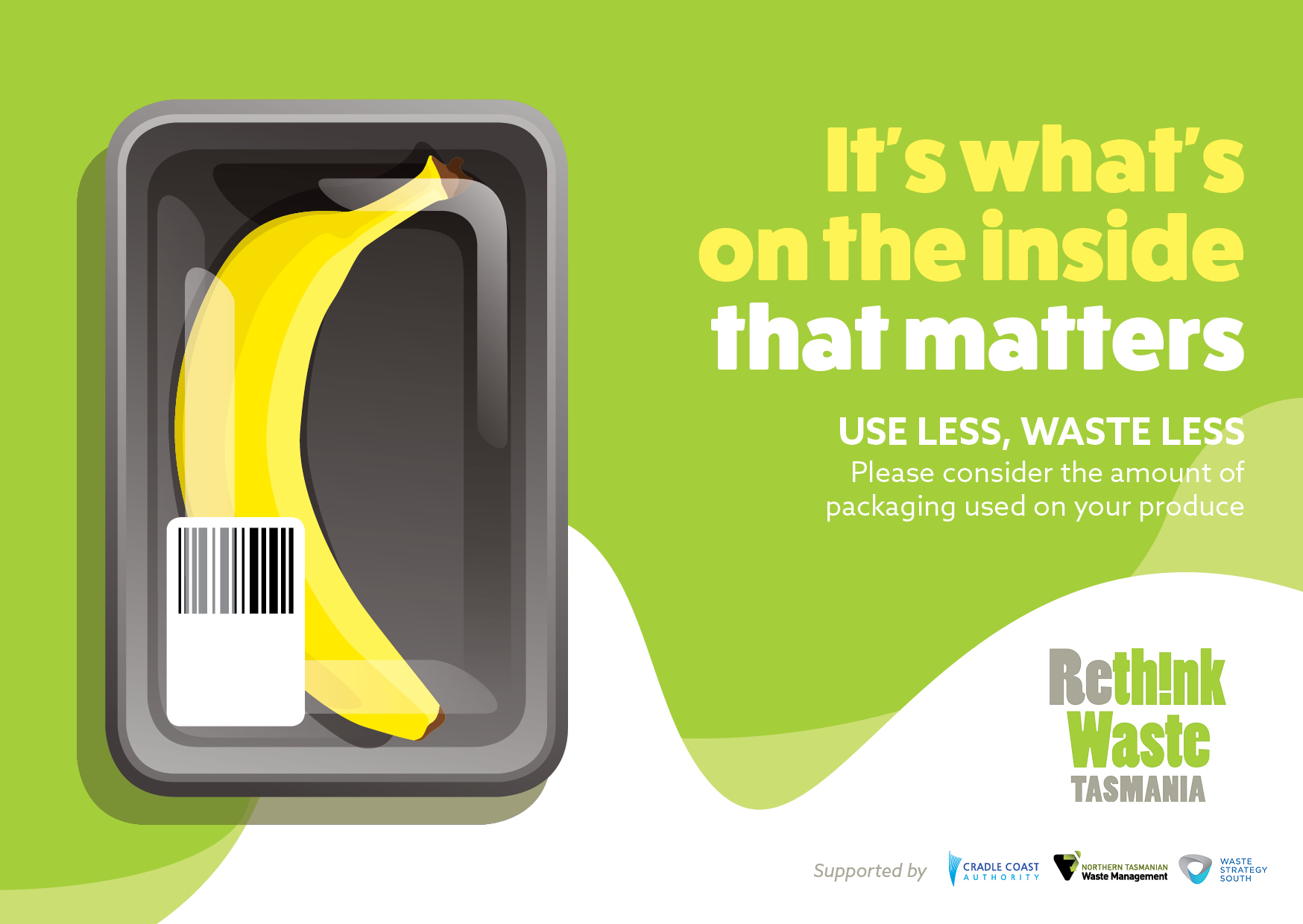 It’s what’s on the inside that matters – spread the word on excess packaging